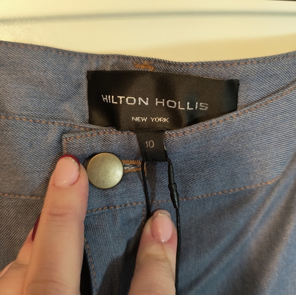 NWT Hilton Hollis Sky Denim Jeans Sz 10 - Picture 4 of 4